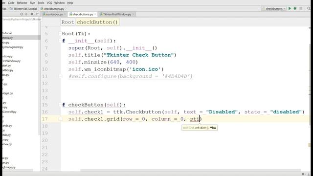 7 Python TKinter Check Button смотреть онлайн