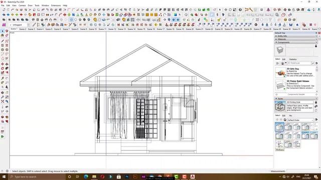 how to export SketchUp 3D to AutoCAD 2D смотреть онлайн