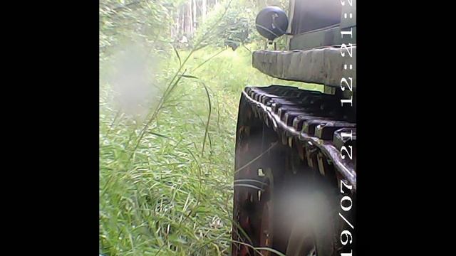 Самодельный гусеничный вездеход работа подвески/гусеницы испытания смотреть онлайн