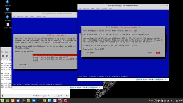 บันทึกการติดตั้ง Debian 10 Buster บน Virtual Box смотреть онлайн