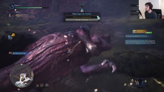 ANJANATH / DIABLOS curtidos (ESPADA LARGA) - Monster Hunter World (Gameplay Español) смотреть онлайн