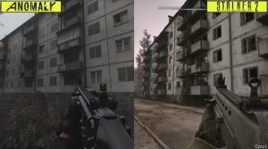 Сборка на ANOMALY и STALKER 2 - Сравнение графики - PC RTX 4080