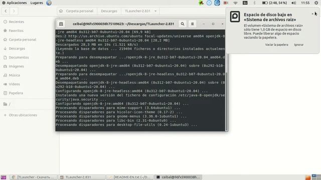 Como descargar Minecraft Tlauncher en ubuntu 20.04 (Bien explicado) смотреть онлайн
