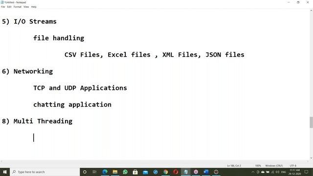 CORE JAVA (Fast Track) tutorials || Demo - 2 || by Mr. Nageswar Rao On 29-12-2020 @10:30AM смотреть онлайн