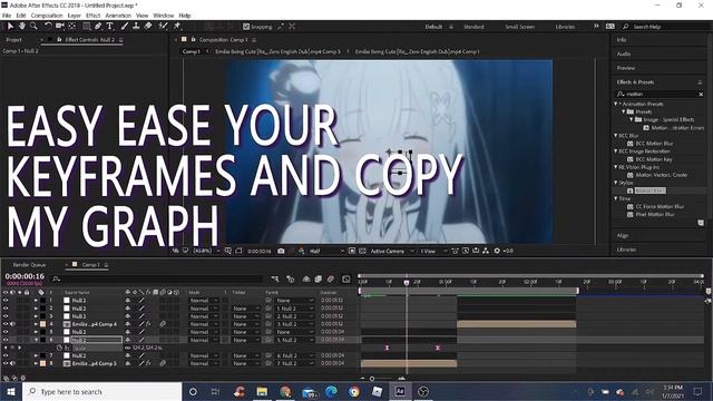 Fake Zoom || After effects tutorial|| смотреть онлайн