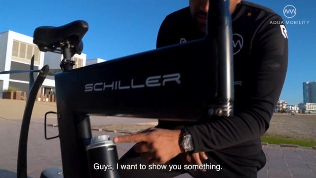 Electric Schiller Waterbike By Aqua Mobility