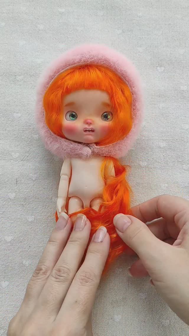 Шапочка для кукол Монст, баболи и подобных #doll #knitting #monst #diy #вязание #куклы смотреть онлайн