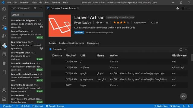 12 The Best Extension Visual Studio Code for Laravel смотреть онлайн