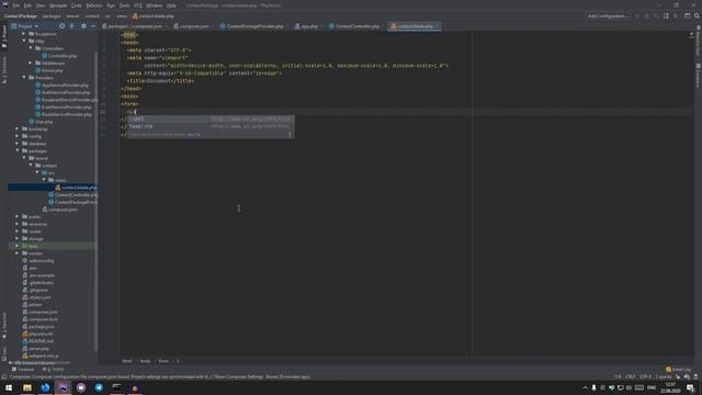 Создание пакета для Laravel смотреть онлайн