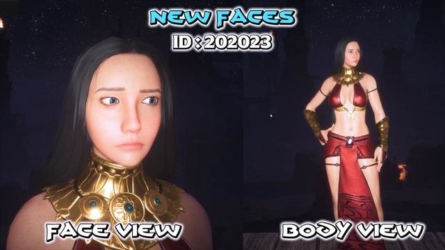 【ConanExiles MOD】Female Legacy Faces Showcase ショーケース コレクション [オススメMOD紹介]