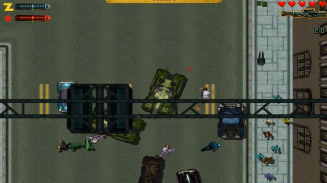 GTA 2: Elvis got angry and attacked! смотреть онлайн