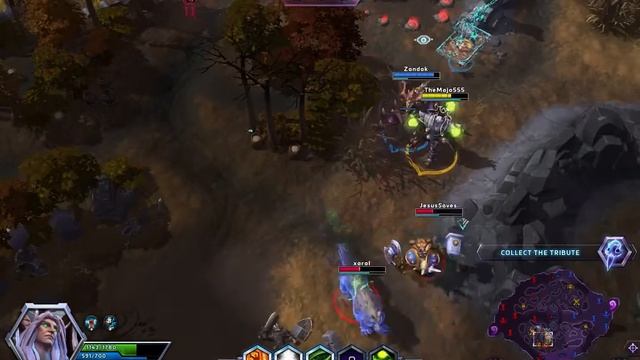 Heroes Of The Storm Road to rank 1 (rank7) game2 смотреть онлайн