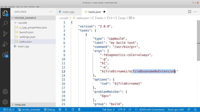 Visual Studio Code for C++ on Linux смотреть онлайн