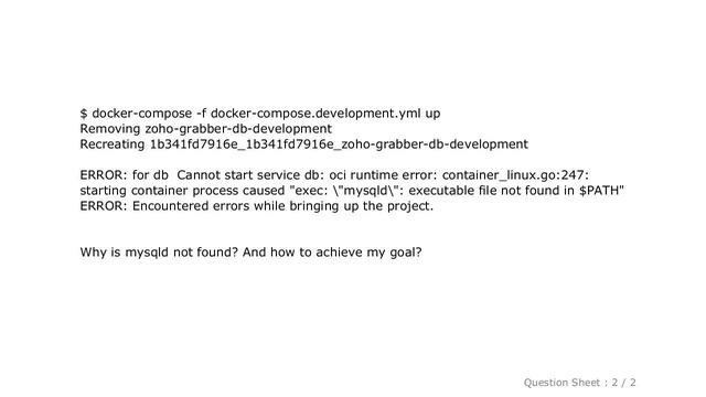 MySQL : How to setup mysql with utf-8 using docker compose? смотреть онлайн