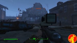 Fallout4 Легендарная снайперская винтовка с максимальным уроном, своими руками