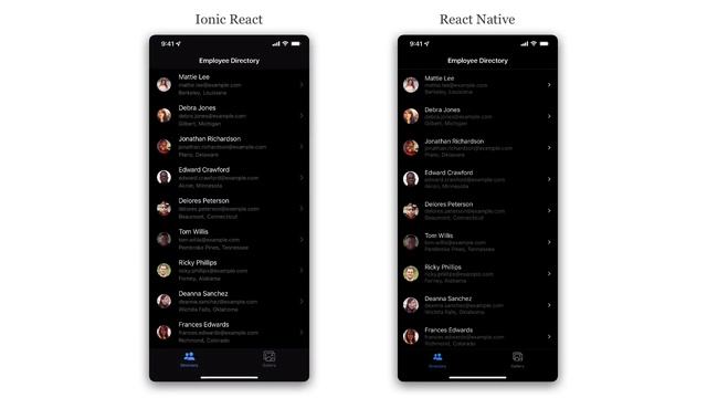 Ionic React vs RN demos launch new смотреть онлайн