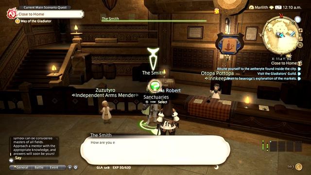 FINAL FANTASY XIV ONLINE XBOX SERIES S Gameplay PTBR