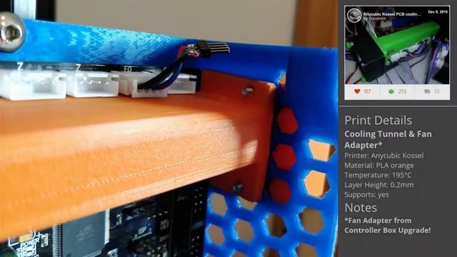 Anycubic Kossel Upgrades