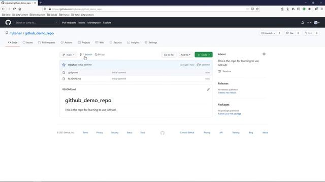 Create and clone a new repository on GitHub смотреть онлайн