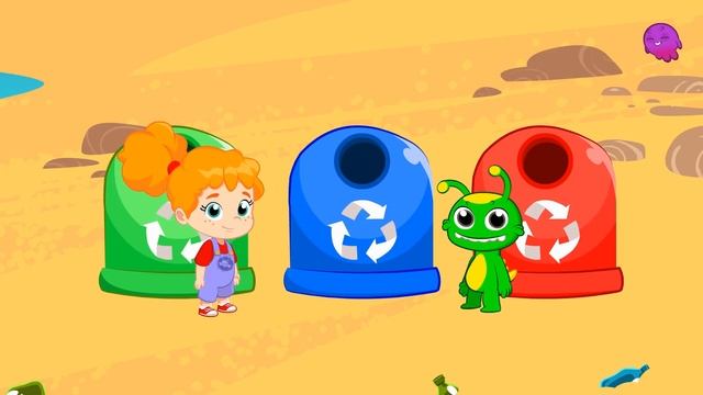NOUVELLE CHANSON Groovy Le Martien chante un remix de la chanson du bain | Comptines pour enfants смотреть онлайн