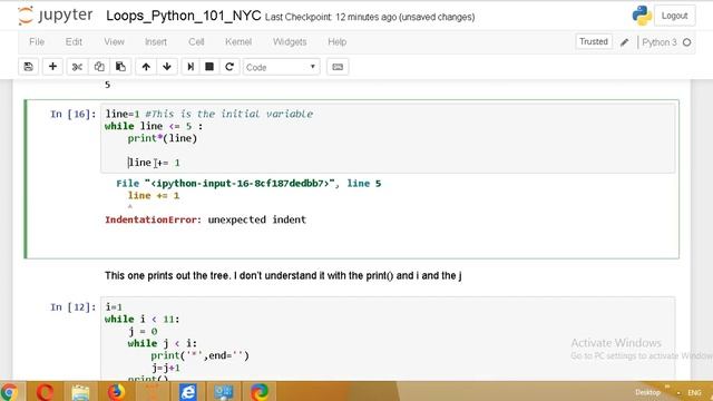 Python 101 Loops if else Class NYC смотреть онлайн