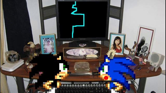 sonic goes on the scary maze смотреть онлайн