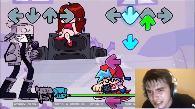 🔥Мужик потеет и играет в friday Night Funkin mld-Fight sarvente & ruv🔥 смотреть онлайн