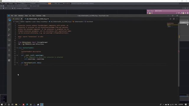 Getting Twitter messages into TouchDesigner смотреть онлайн