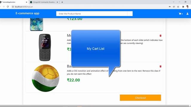 E- commerce web development - Angular 12 and Bootstrap 4- Demo - part-1 смотреть онлайн