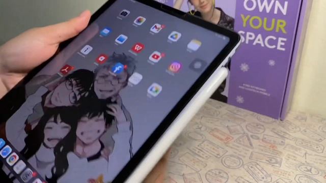 (Re) unboxing: Purple iPad air 5th gen, AirPods 2nd gen, Goojodoq 13 pen, Logitech keyboard+mouse ? смотреть онлайн