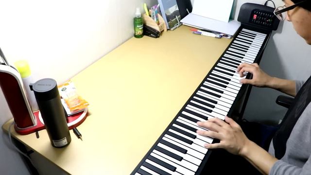 Andoer Roll Up Piano(롤업 피아노) 88keys смотреть онлайн