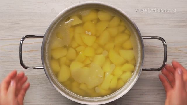 Знаменитая СКОРДАЛИЯ - Картофельная закуска или гарнир по-гречески! Рецепт Всегда Вкусно!.mp4 смотреть онлайн