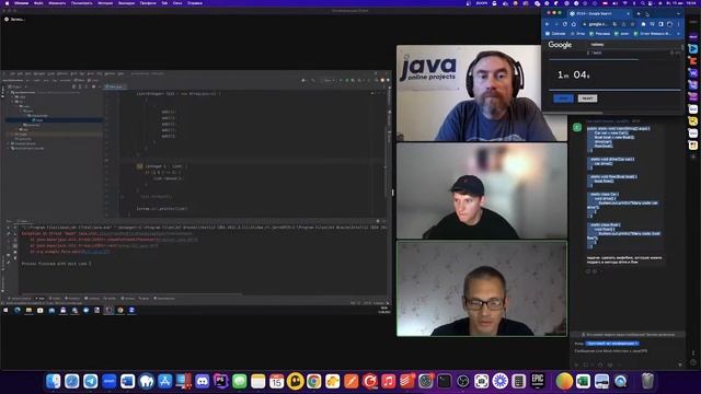 Live Interview на Junior Java разработчика в компанию StoreIntellect Systems смотреть онлайн