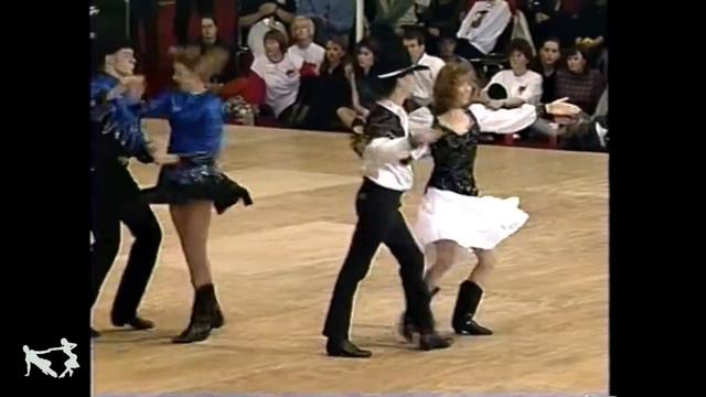 Doug Christensen | Elizabeth Barber | West Coast Swing | 1996 UCWDC Worlds IV | Showcase Division I смотреть онлайн