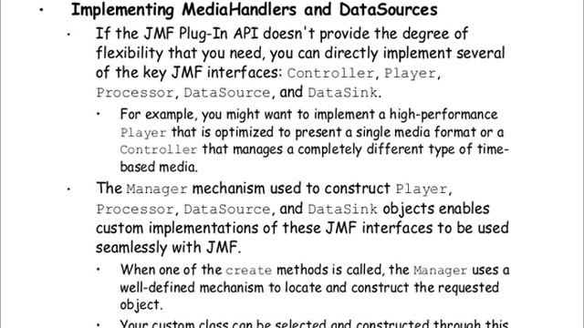Java Media Framework - JMF Tutorial смотреть онлайн