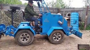 Минитрактор на электротяге 4х4,своими руками,премиум класса.