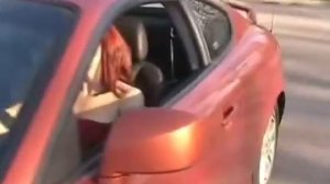 Girl Revving her Tiburon