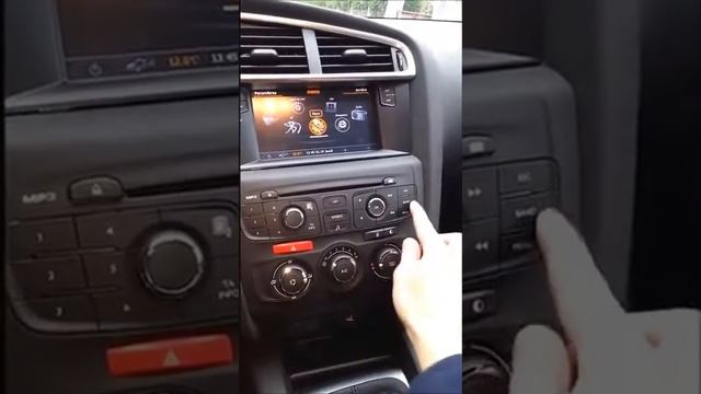 Citroen C4 DS4 autoradio GPS discount com radio bluetooth utilisation installation смотреть онлайн
