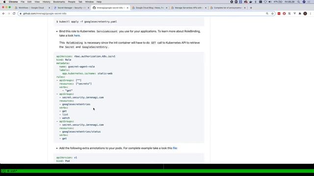 Programming Kubernetes - Google Secret Manager Kubernetes Injector смотреть онлайн