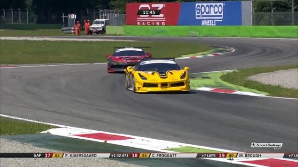 Ferrari Challenge Europe - Monza 2017, Trofeo Pirelli Race 1