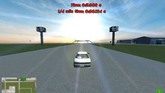 SLRR Toyota Mark 2 JZX90 Drag Racing смотреть онлайн