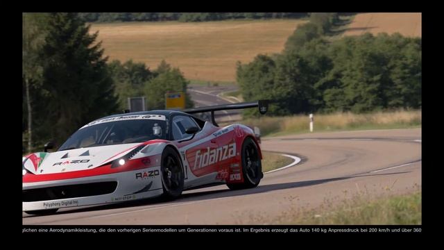 Gran Turismo™SPORT Paint Job Livery Design Ferrari 458 GT3 Fidanza Race Car смотреть онлайн