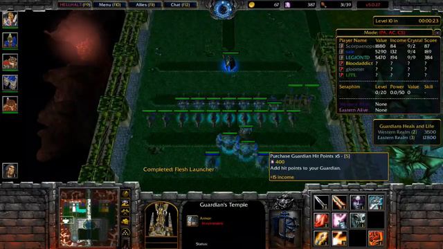 HELL HALT Td V5.0.27  - Warcraft 3 - Battlenet