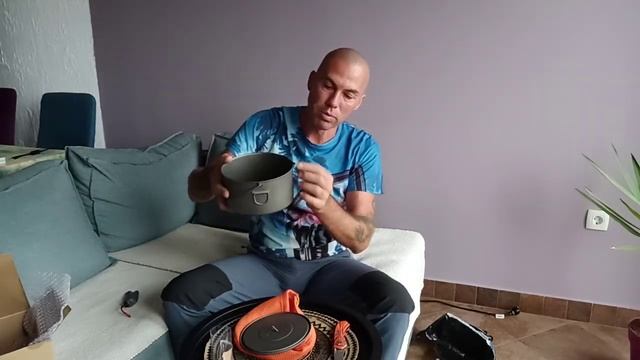 Пришла посылка с ebay. Титановые котелок, горелка и ложка. смотреть онлайн