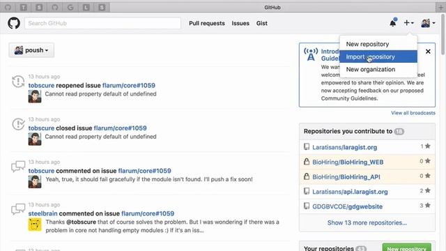 Git 101 - Linking with github.com смотреть онлайн