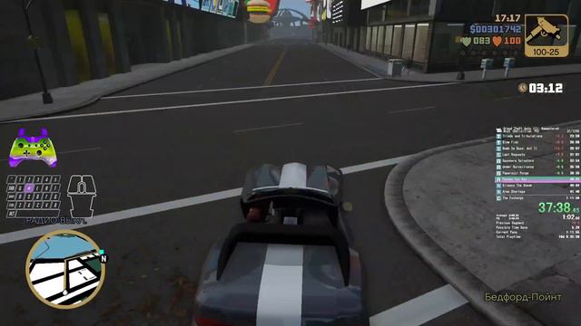 GTA III Definitive Edition - Speedrun Any% In 1:10:39
