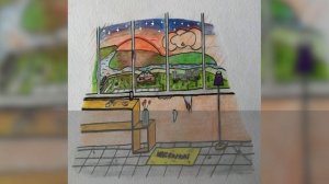 Папин Олимпос - Тёмно-оранжевый закат (Караоке/минус)