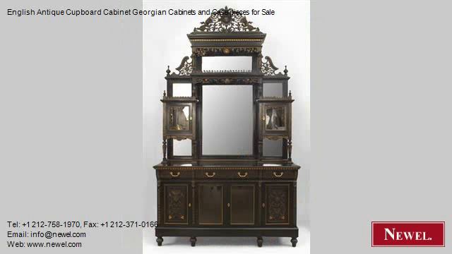 English Antique Cupboard Cabinet Georgian Cabinets and смотреть онлайн