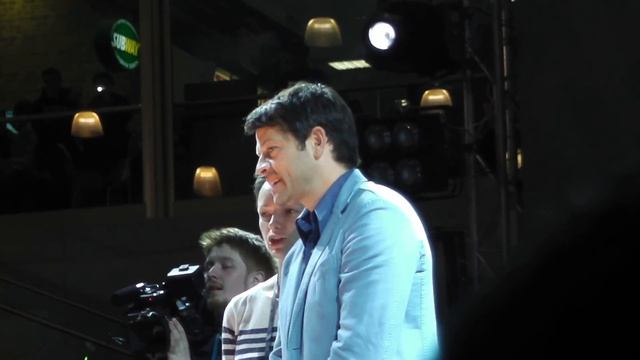 Misha Collins на ComicCon Russia 2014. Любительское видео смотреть онлайн