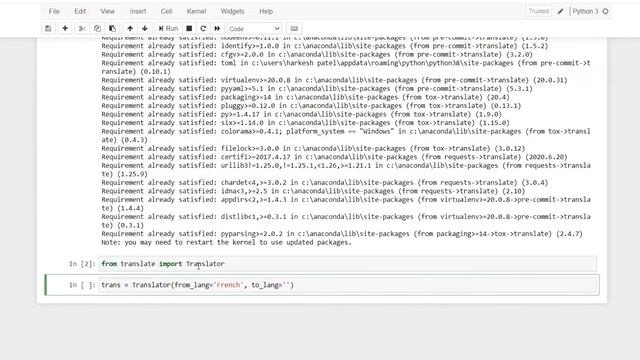Create a Language Translator in Few lines of Code using Python смотреть онлайн